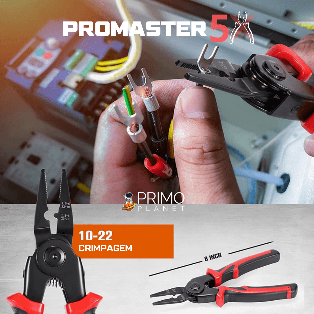 ProMaster 5X - O  Único Alicate Que Você Precisará na Vida