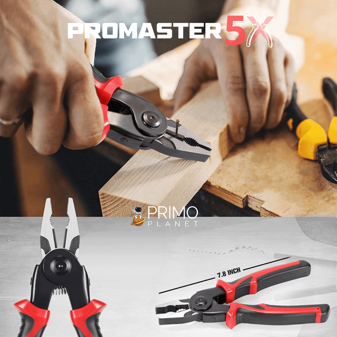 ProMaster 5X - O  Único Alicate Que Você Precisará na Vida