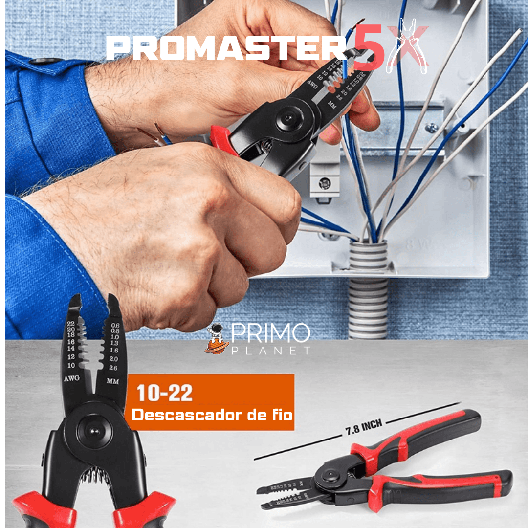 ProMaster 5X - O  Único Alicate Que Você Precisará na Vida