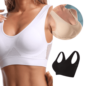 Sutiã Efeito Silicone Top Fitness 5D (Leve 3 Pague 1 - Combo Promocional!)