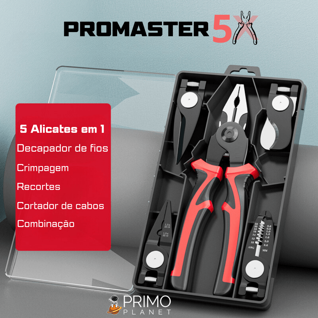 ProMaster 5X - O  Único Alicate Que Você Precisará na Vida