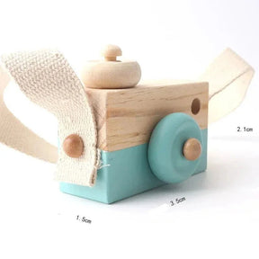 Brinquedo Infantil Madeira Montessori Câmera Lenogue